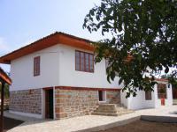 I am offering for sale a restored two-storeyed house in the village of Krumovo, 25 km away from the Bulgarian Black Sea coastal town Varna and 20 km away from the international airport of Varna.