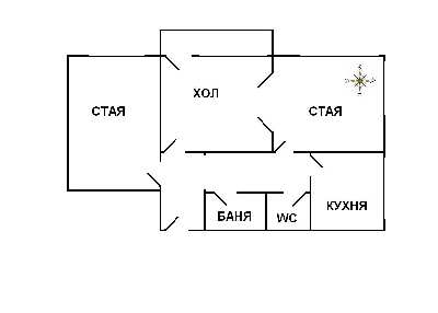 тристаен  в  София