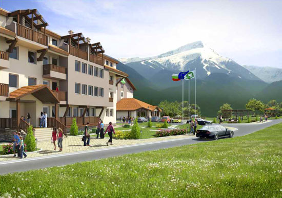 Pirin House Apartments : Bansko, Bulgaria
 Prices from £18,000 - Studios | £26,000 - 1 beds | £35,000 - 2 beds
