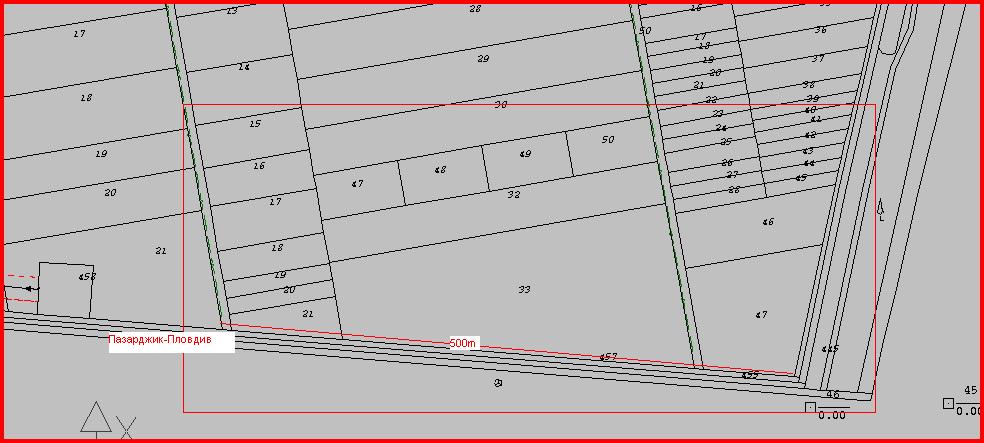 Продавам 96 дка парцел  на пътя Пазарджик- Пловдив