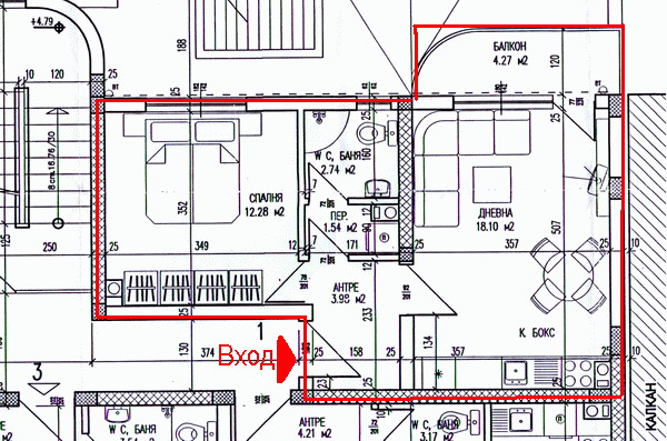 Продавам нова гарсониера лукс 50 кв.м Пловдив, Tракия