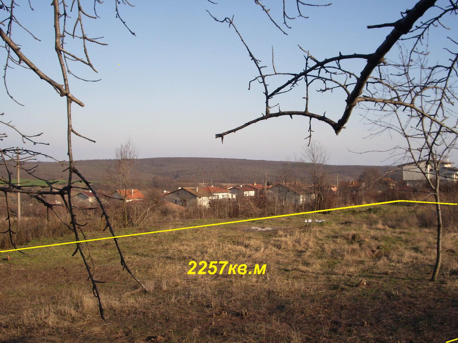 2257sq.m plot 18km south from Varna-Black sea coast, near Kamchia river near forest