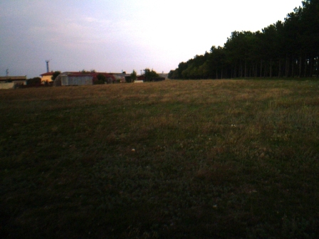 Land in Kamenar- suitable for living building or industrial use