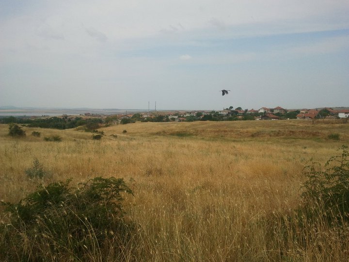 Bulgaria, village Rudnik, near to city Bourgas and Black sea. A plot of land 1007 square meters, with view at airport 