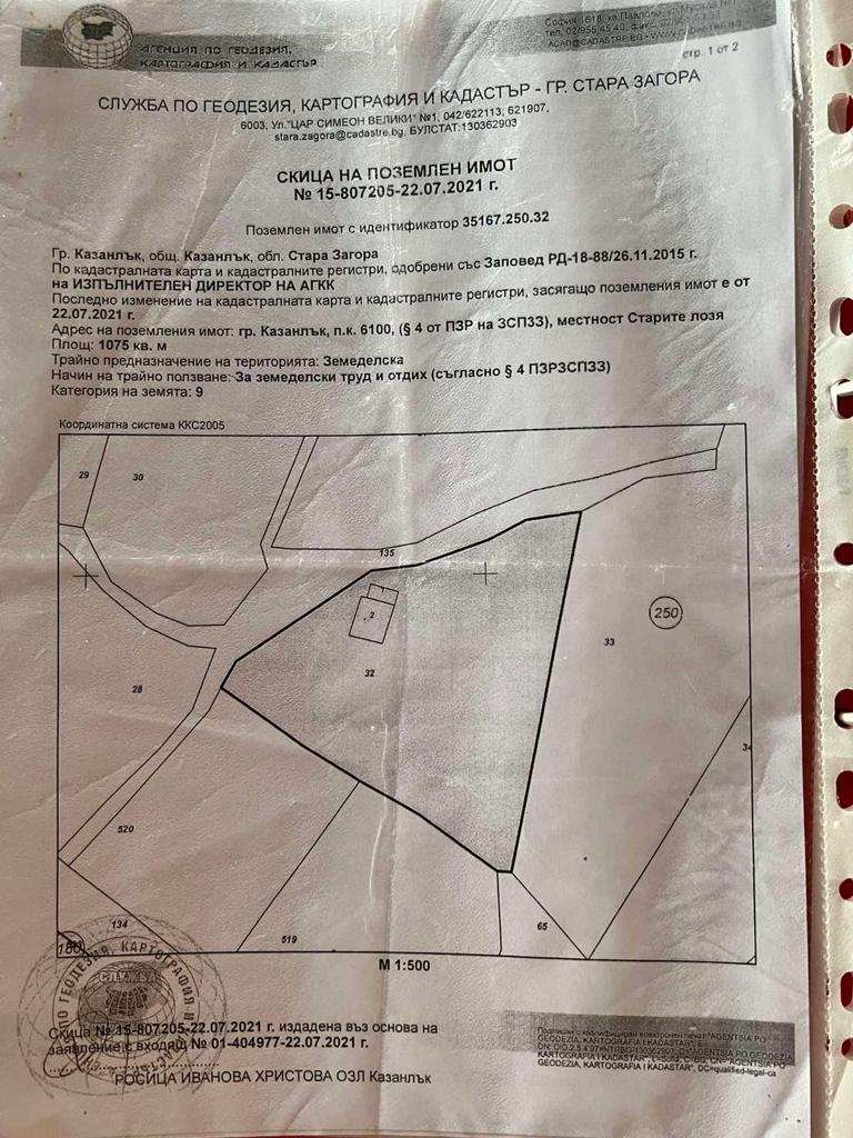 Продава Къща в Казанлък, Тюлбето, Старите Лозя, област Стара Загора